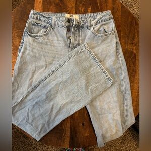 Size 8 STR brand jeans, boyfriend style and lower rise